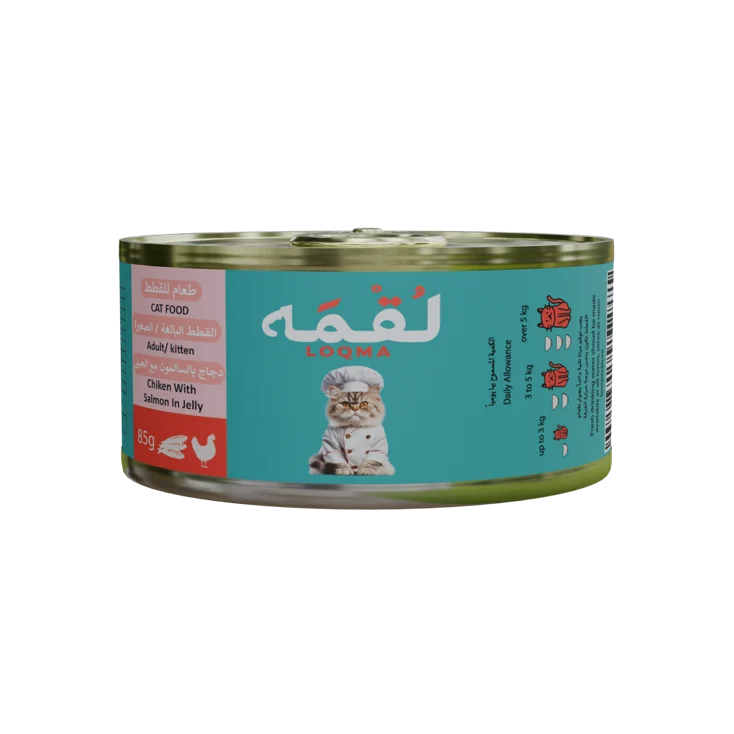 Loqma Chicken with Salmon in Jelly 85 g